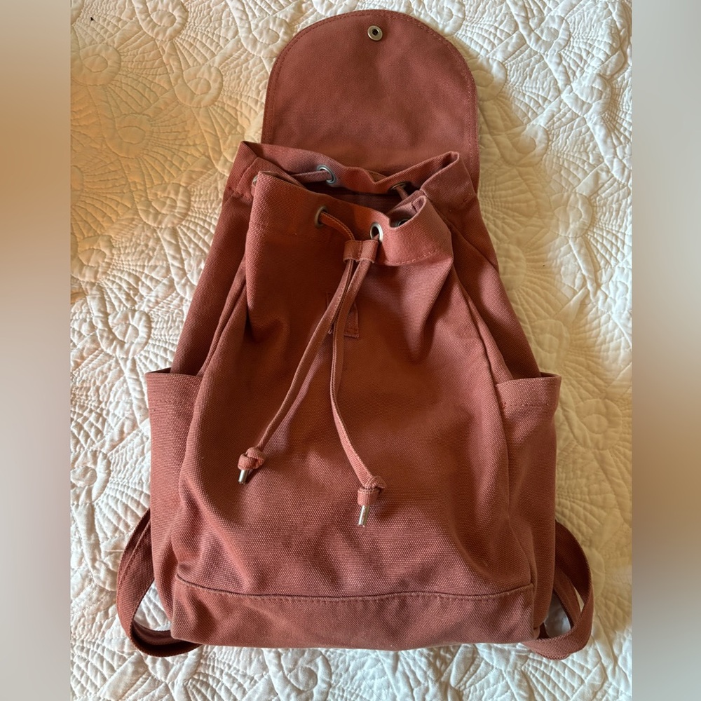 Rust Canvas Backpack - image 3